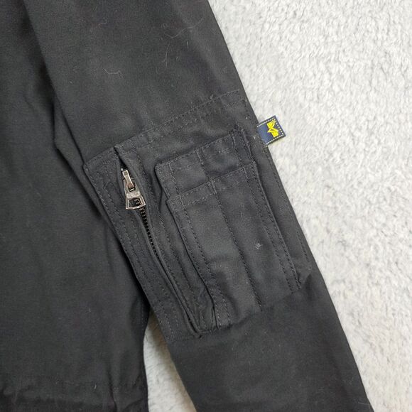 Alpha Industries Men's Black M-65 Field Jacket Military Utility Hoodie Size S - Picture 3 of 16